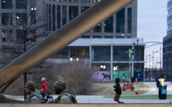 Visible Presence: National Guard Patrols Support D.C. Safe and Beautiful Mission