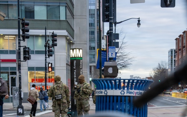 Visible Presence: National Guard Patrols Support D.C. Safe and Beautiful Mission