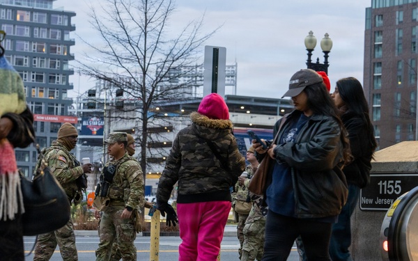 Visible Presence: National Guard Patrols Support D.C. Safe and Beautiful Mission