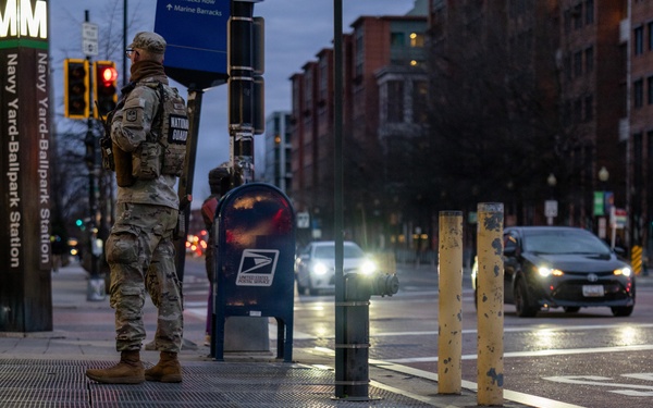Visible Presence: National Guard Patrols Support D.C. Safe and Beautiful Mission