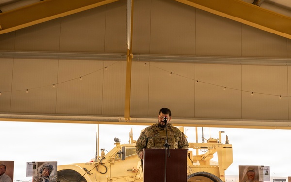 332nd Expeditionary Security Forces Squadron, AFOSI host Hustler 6 Memorial