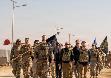 332nd Expeditionary Security Forces Squadron, AFOSI host Hustler 6 Memorial