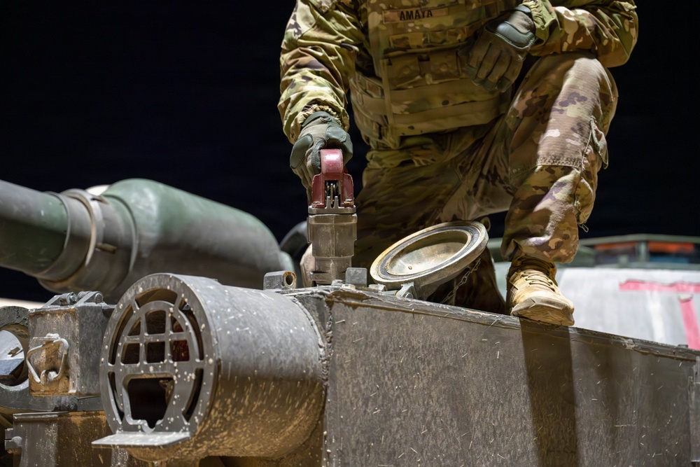 332nd Air Expeditionary Wing receives M1 Abrams tanks