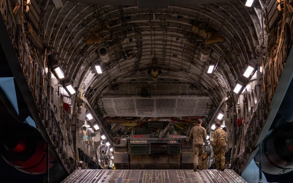 332nd Air Expeditionary Wing receives M1 Abrams tanks