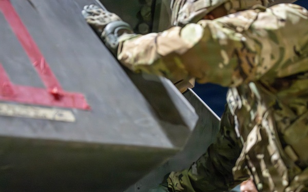 332nd Air Expeditionary Wing receives M1 Abrams tanks