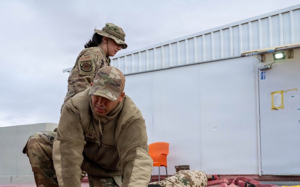 332nd ECES and 332nd EMDS aid in German exercise