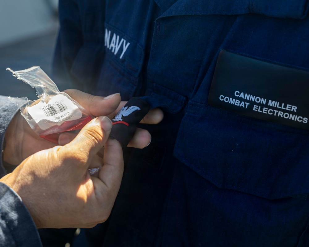 USS Michael Murphy Shipmate Promotes