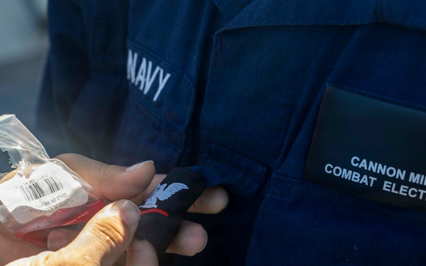 USS Michael Murphy Shipmate Promotes