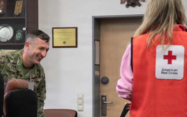 Red Cross Animal Visitation Program