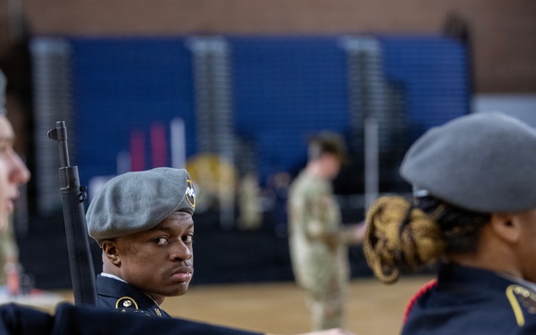 JROTC Cadets Compete in Drill and Ceremony Competition at D.C. Armory