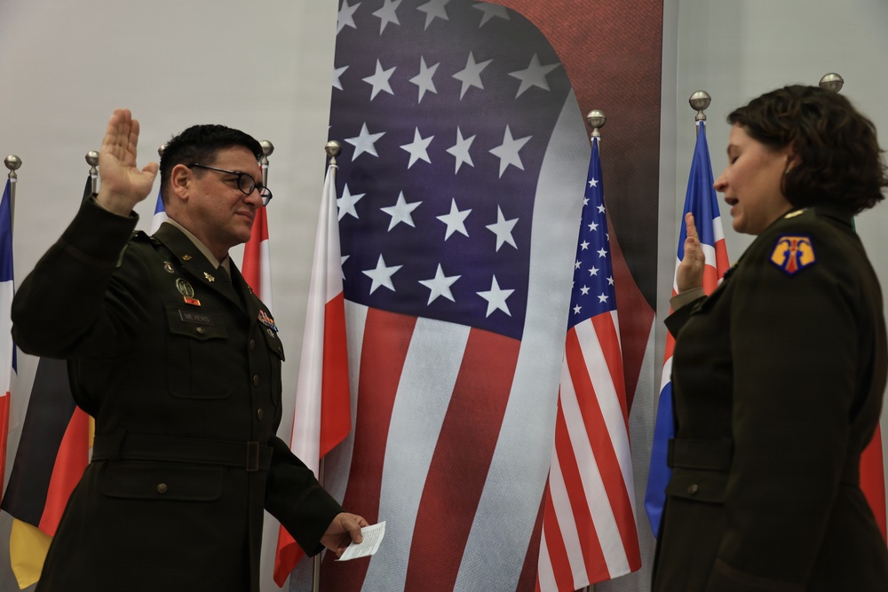 MAJ Branham promotion ceremony