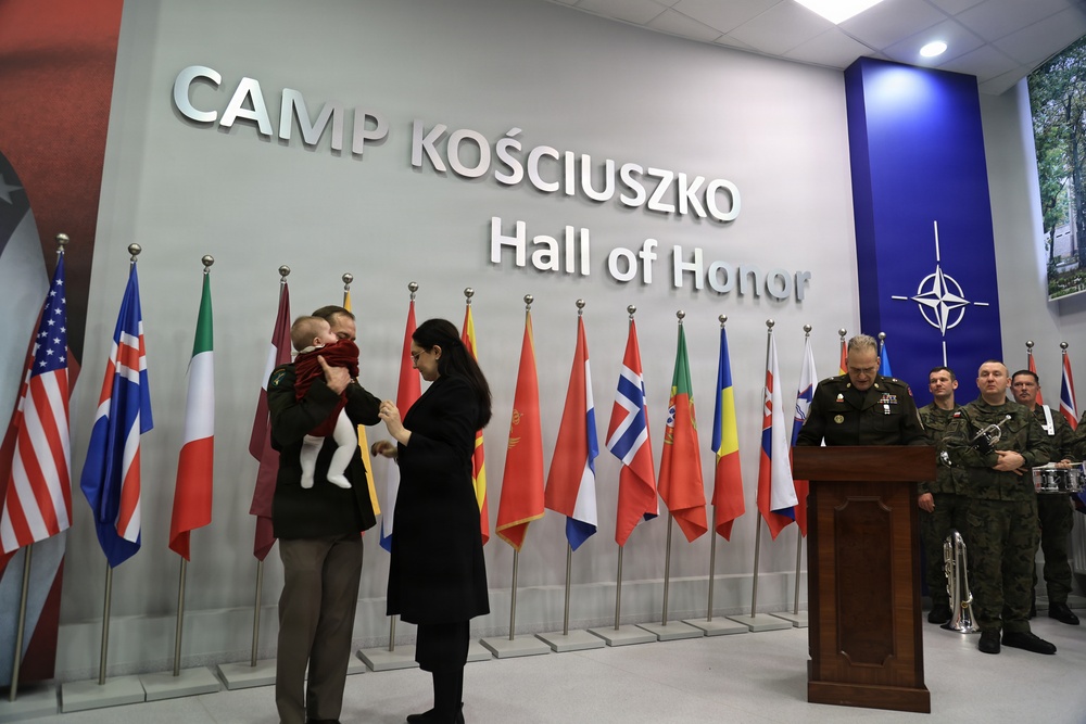 MAJ Eyerly promotion ceremony