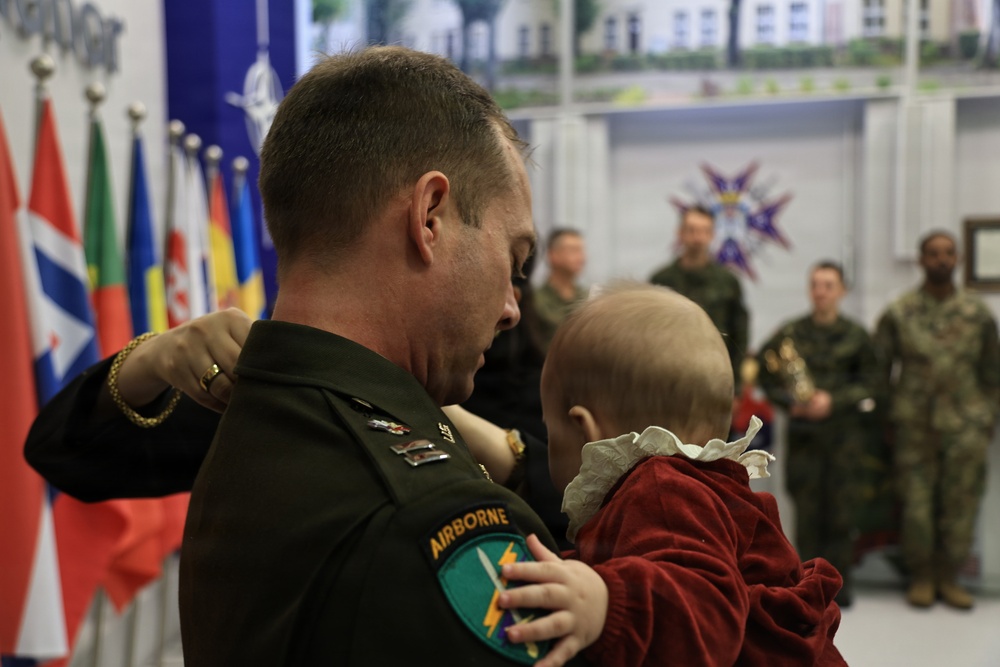 MAJ Eyerly promotion ceremony