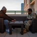 Mississippi Army National Guard Soldiers participate in a father-son interview