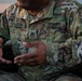A Mississippi Army National Guard Soldier participates in a father-son interview