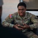 A Mississippi Army National Guard Soldier participates in a father-son interview