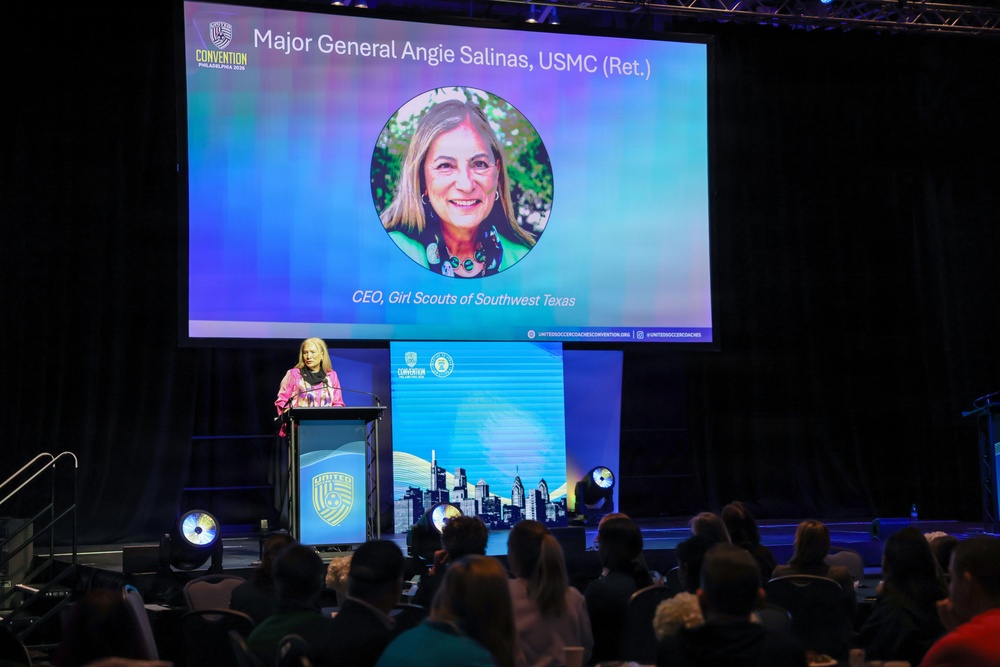 Marines Sponsor 2026 Coaches of Women’s Soccer Breakfast