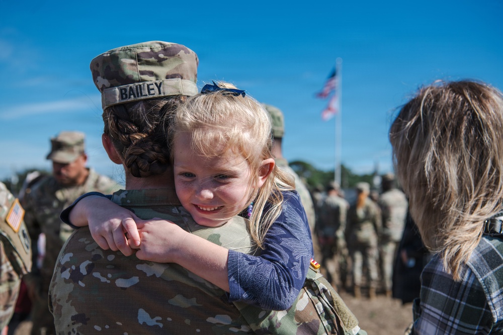 Departure Ceremony 2nd Battalion, 124th Infantry Regiment