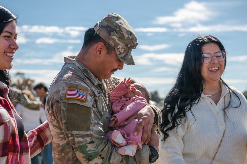 Departure Ceremony 2nd Battalion, 124th Infantry Regiment