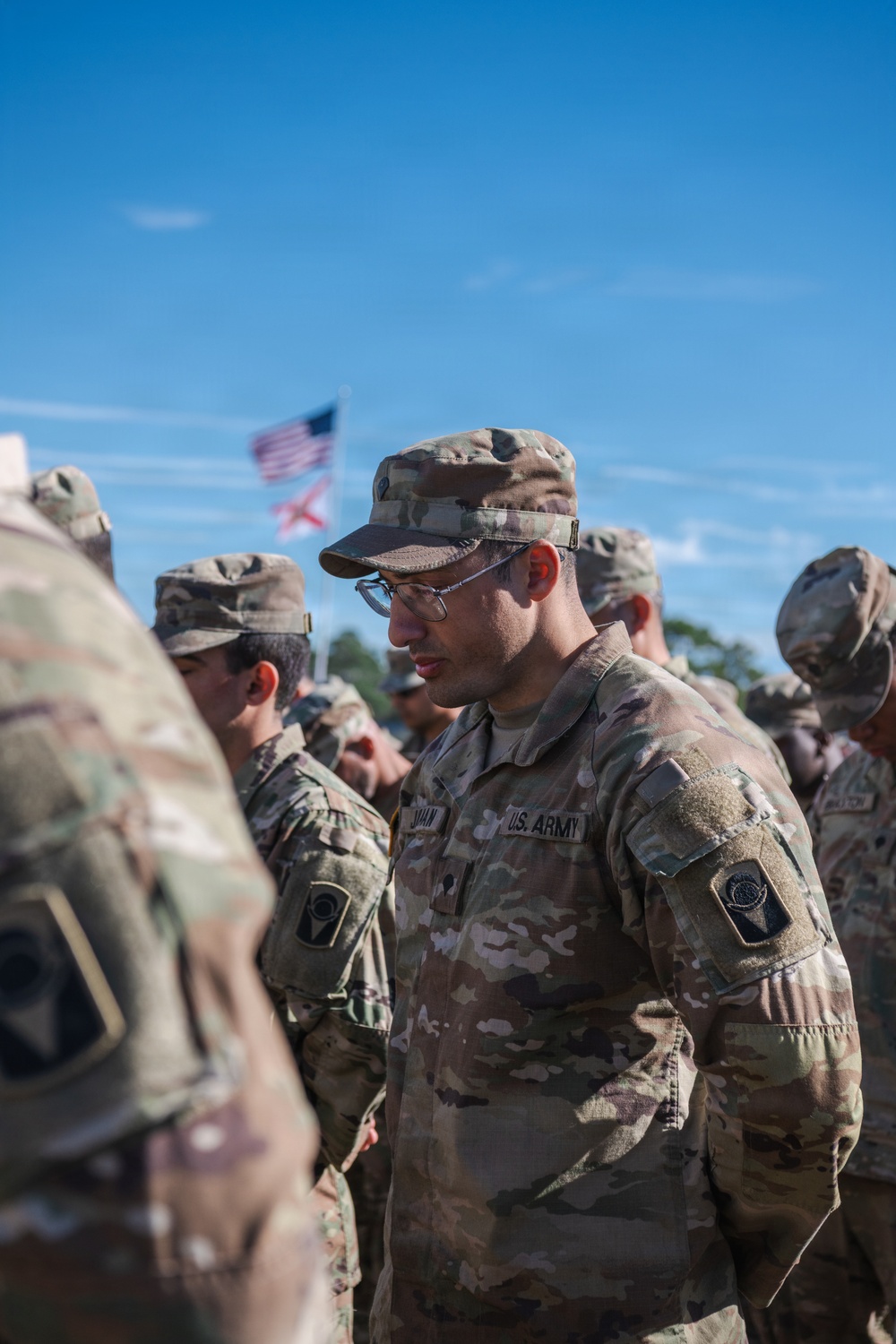 Departure Ceremony 2nd Battalion, 124th Infantry Regiment
