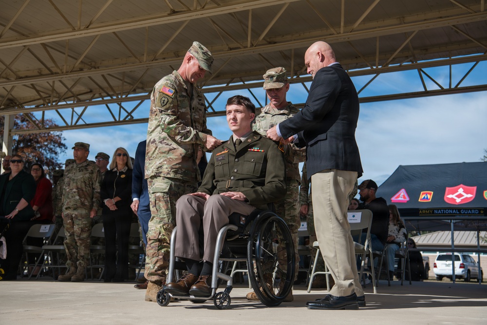 Departure Ceremony 2nd Battalion, 124th Infantry Regiment