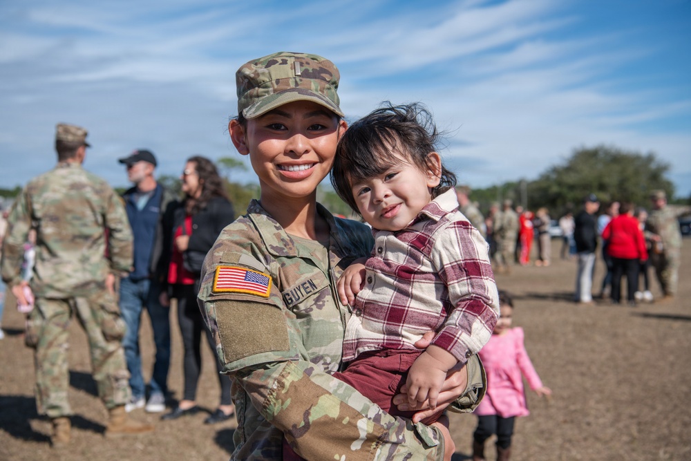 Departure Ceremony 2nd Battalion, 124th Infantry Regiment