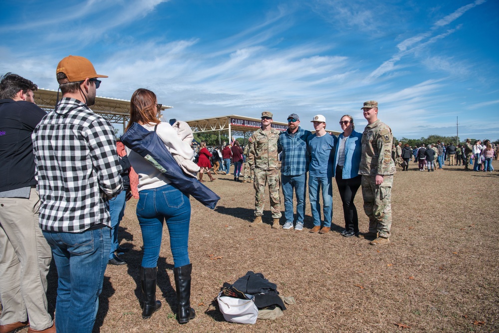 Departure Ceremony 2nd Battalion, 124th Infantry Regiment