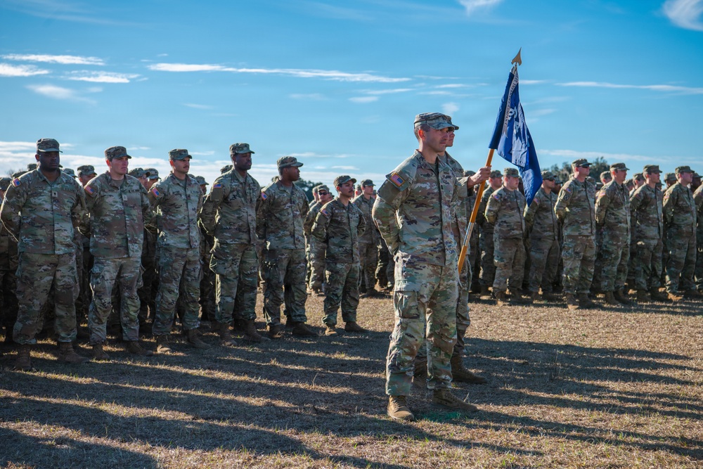 Departure Ceremony 2nd Battalion, 124th Infantry Regiment