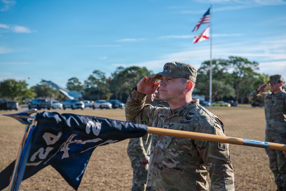 Departure Ceremony 2nd Battalion, 124th Infantry Regiment