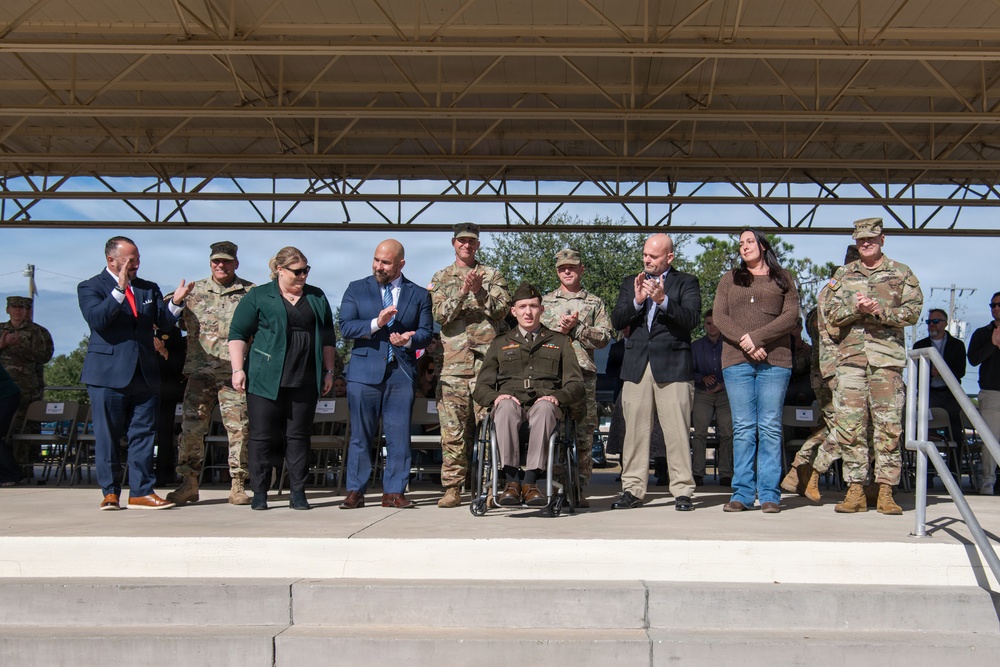 Departure Ceremony 2nd Battalion, 124th Infantry Regiment
