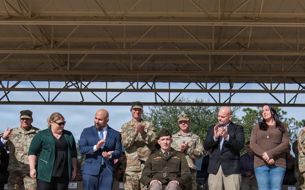 Departure Ceremony 2nd Battalion, 124th Infantry Regiment