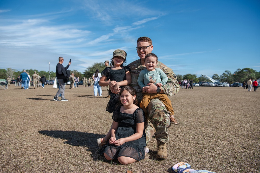 Departure Ceremony 2nd Battalion, 124th Infantry Regiment