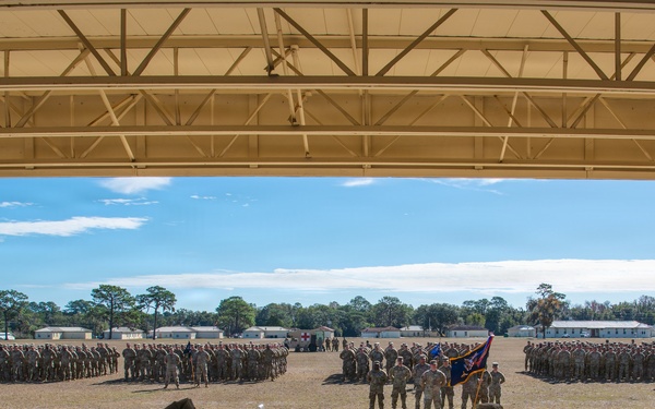 Departure Ceremony 2nd Battalion, 124th Infantry Regiment
