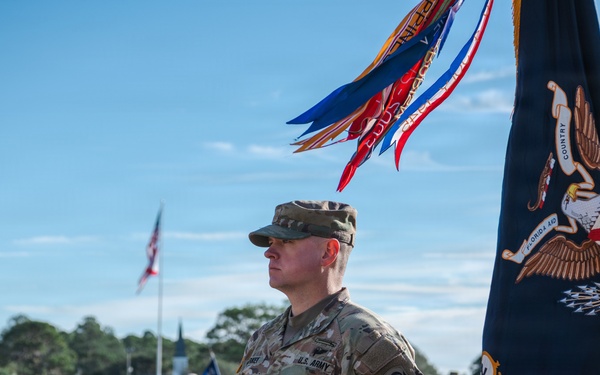 Departure Ceremony 2nd Battalion, 124th Infantry Regiment