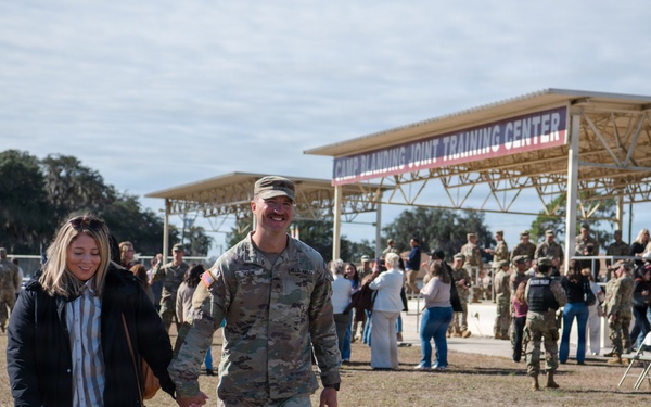 Departure Ceremony 2nd Battalion, 124th Infantry Regiment