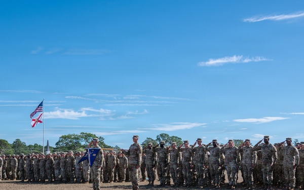 Departure Ceremony 2nd Battalion, 124th Infantry Regiment