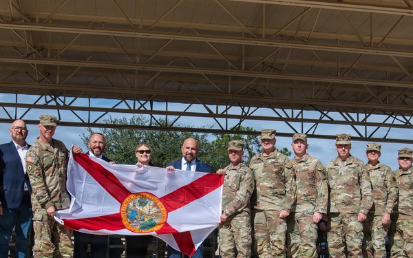 Departure Ceremony 2nd Battalion, 124th Infantry Regiment