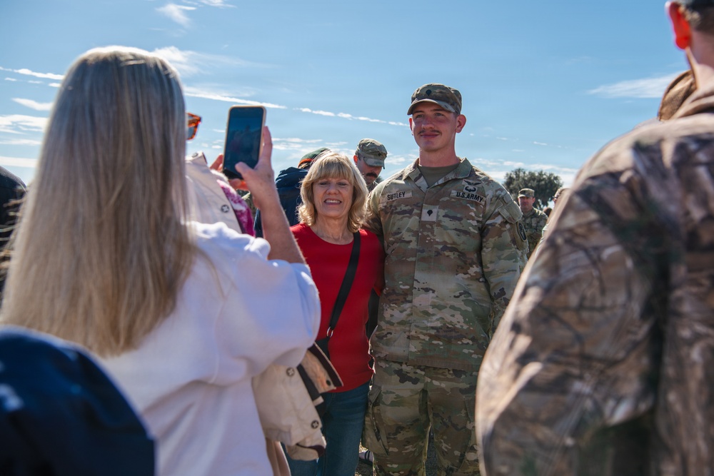 Departure Ceremony 2nd Battalion, 124th Infantry Regiment