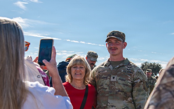 Departure Ceremony 2nd Battalion, 124th Infantry Regiment
