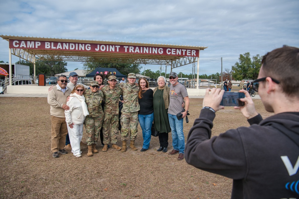 Departure Ceremony 2nd Battalion, 124th Infantry Regiment
