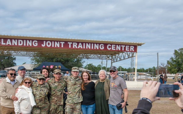 Departure Ceremony 2nd Battalion, 124th Infantry Regiment