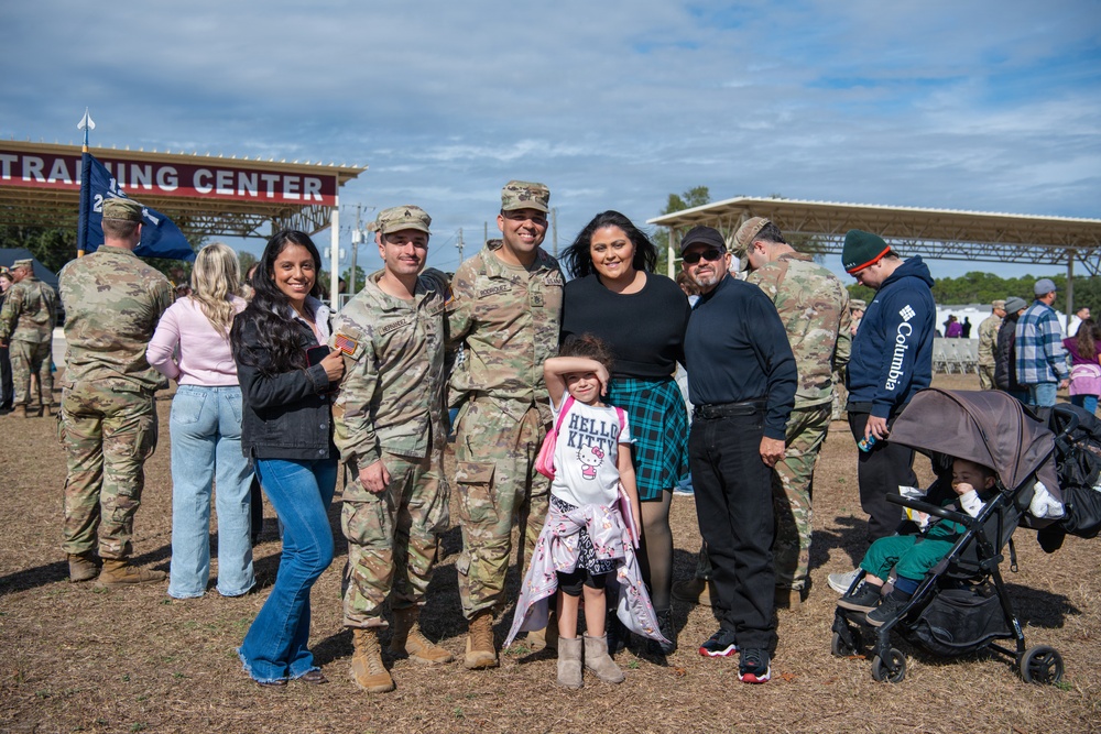 Departure Ceremony 2nd Battalion, 124th Infantry Regiment
