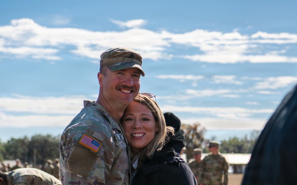 Departure Ceremony 2nd Battalion, 124th Infantry Regiment