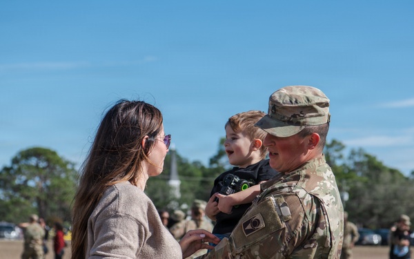 Departure Ceremony 2nd Battalion, 124th Infantry Regiment