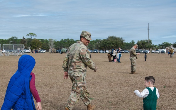 Departure Ceremony 2nd Battalion, 124th Infantry Regiment