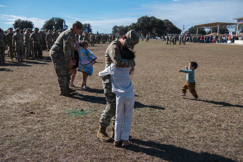 Departure Ceremony 2nd Battalion, 124th Infantry Regiment