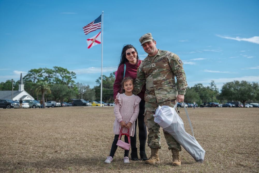 Departure Ceremony 2nd Battalion, 124th Infantry Regiment