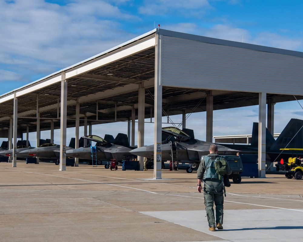 2026 F-22 flyover for Virginia Gov. inauguration