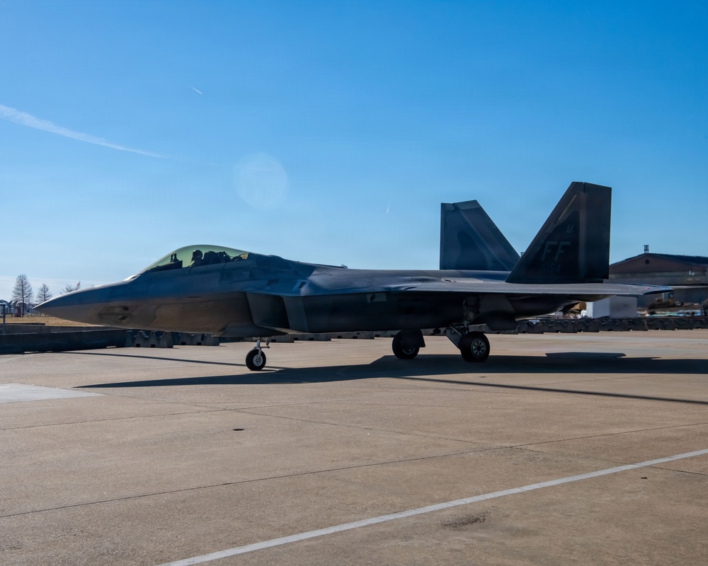 2026 F-22 flyover for Virginia Gov. inauguration