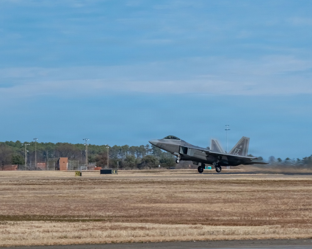 2026 F-22 flyover for Virginia Gov. inauguration